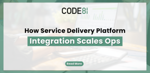 How Service Delivery Platform Integration Scales Ops — text-based blog image.