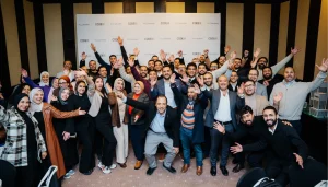 CODE81 team gathered at Kempinski Royal Maxim Palace in Cairo during the CODE81 Kickoff 2026 event, celebrating collaboration, alignment, and AI-driven growth.