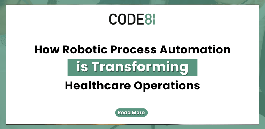 How Robotic Process Automation is Transforming Healthcare Operations — healthcare professionals using digital systems and automation dashboards.