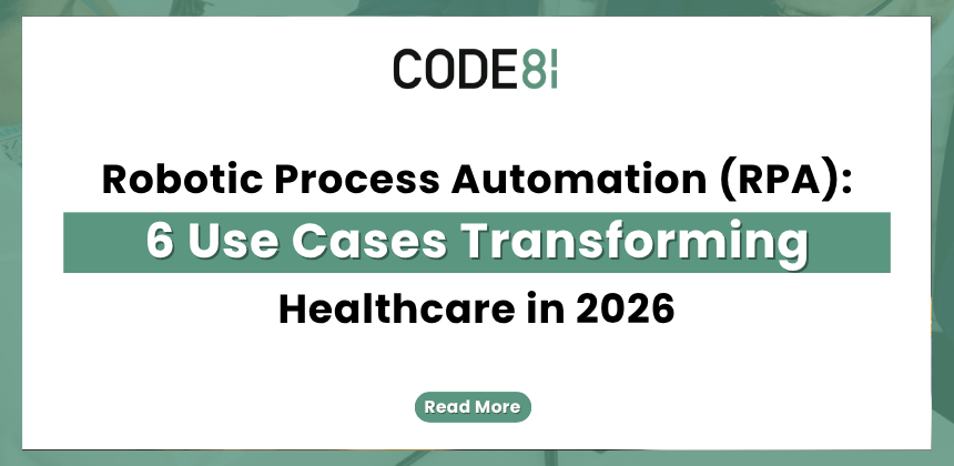 Robotic Process Automation (RPA) in healthcare — digital systems automating clinical and administrative workflows.